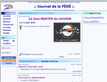 Tablet Screenshot of levriers.fr